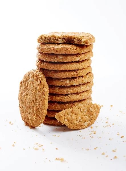 Digestive oat biscuits — Stock Photo, Image