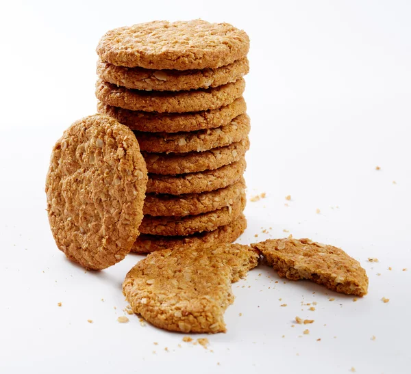 Biscoitos digestivos de aveia — Fotografia de Stock