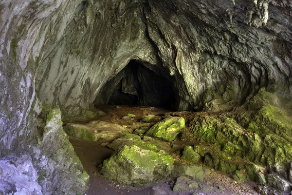 Insidan av Dracoaia grotta — Stockfoto