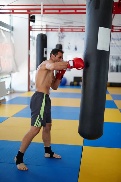Kickboxing fighter utbildning — Stockfoto