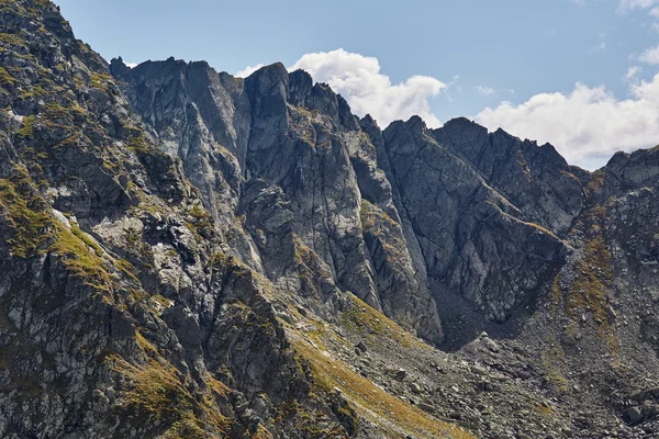 Hoge bergen in de zomer — Stockfoto