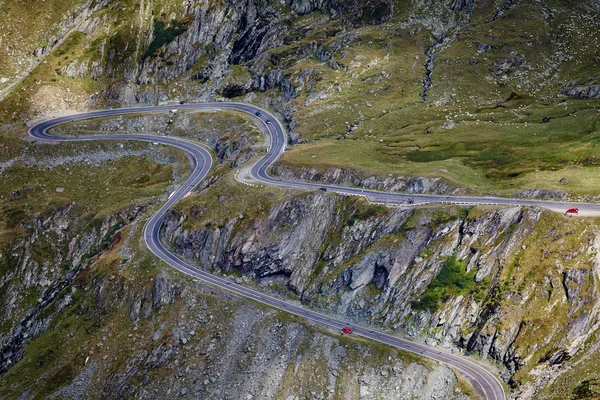 在罗马尼亚 Transfagarasan 公路 — 图库照片