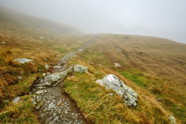 ağır bulutlar ve rocky Dağları