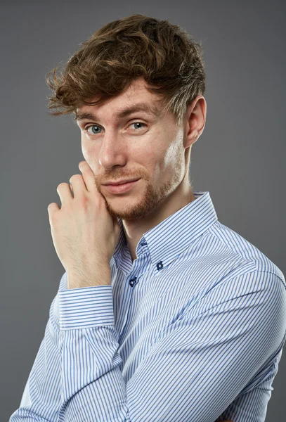 Bonito retrato de homem de negócios — Fotografia de Stock