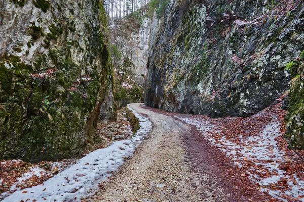 Τοπίο με ένα όμορφο φαράγγι — Φωτογραφία Αρχείου