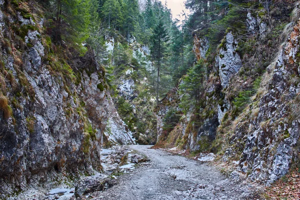 Paisaje con un hermoso cañón — Foto de Stock