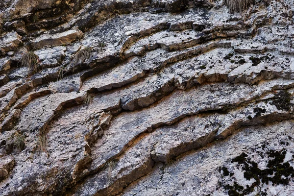 Rochas sedimentares fundo — Fotografia de Stock