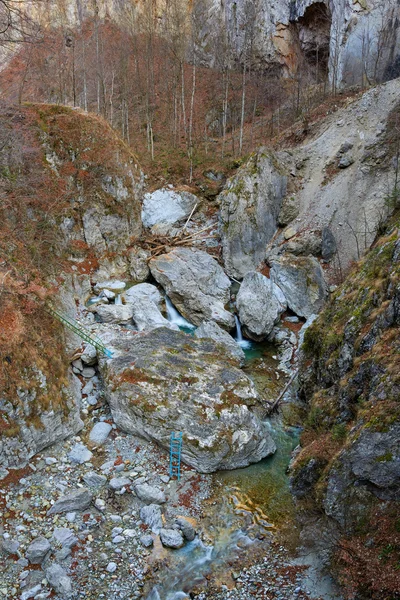 Krajina s řeka — Stock fotografie