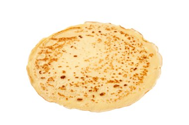 Beyaz arka plan üzerinde izole bir gözleme