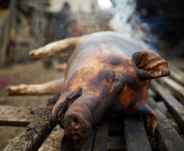 Domuz kasap için hazır
