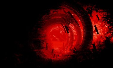 Soyut teknoloji arkaplanı