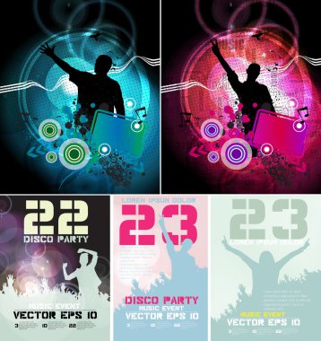 İllüstrasyon insanlar kalabalık