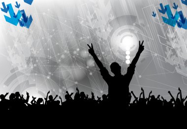 Parti arka plan arka plan