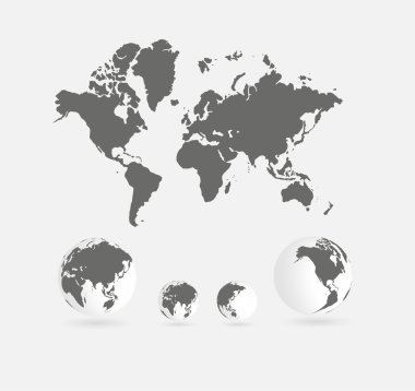 Dünya haritası arkaplanı