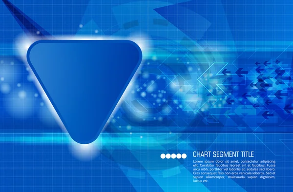 Achtergrond abstracte technologie — Stockvector