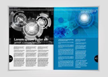 Broşür şablon tasarımı