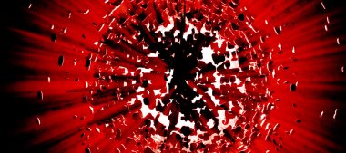 3d fütürist soyut arkaplan