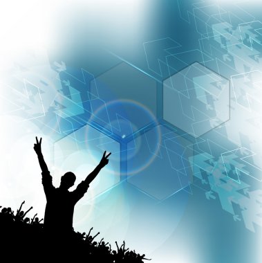 müzik olay arka plan