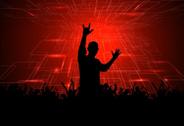 Concert part illustration — Stockfoto