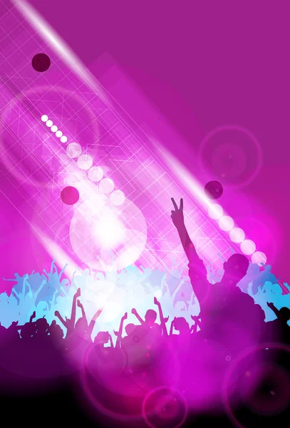 Clubbing party holiday background — Stock Photo, Image