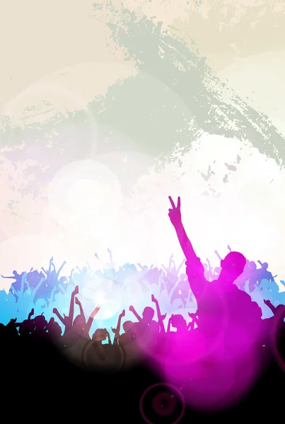 Clubbing party holiday background — Stock Photo, Image