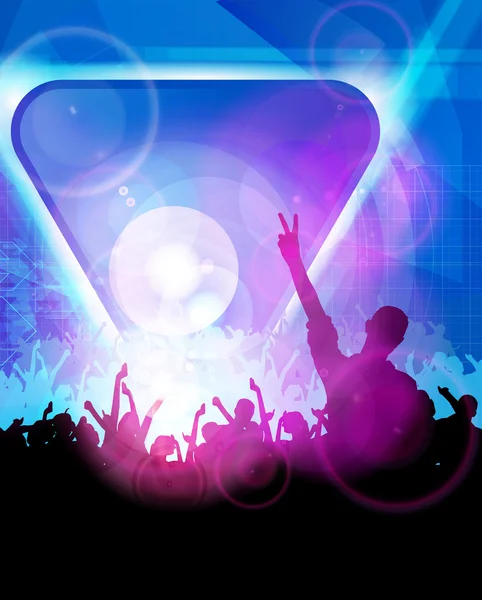 Clubbing party holiday background — Stock Photo, Image