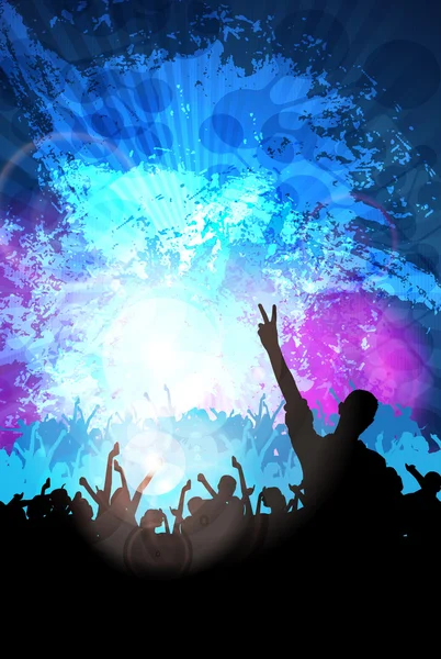 Clubbing party holiday background — Stock Photo, Image