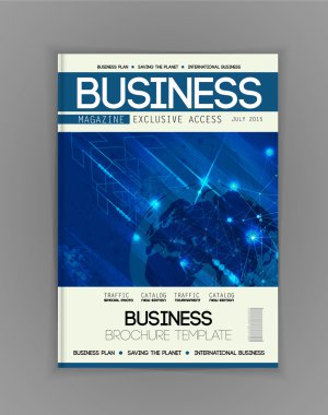 İş dergisi için kapak