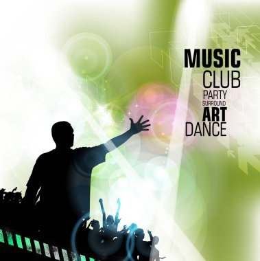 Yeni yıl partisi poster