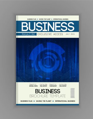 İş dergisi için kapak