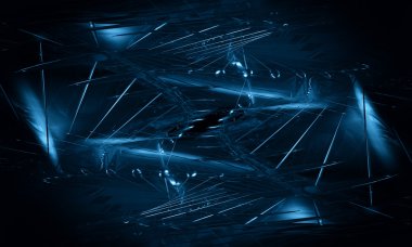 3D fütüristik arka plan 