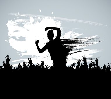 Parti müzik olay arka plan 