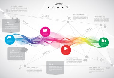resimde Infographic arka plan  