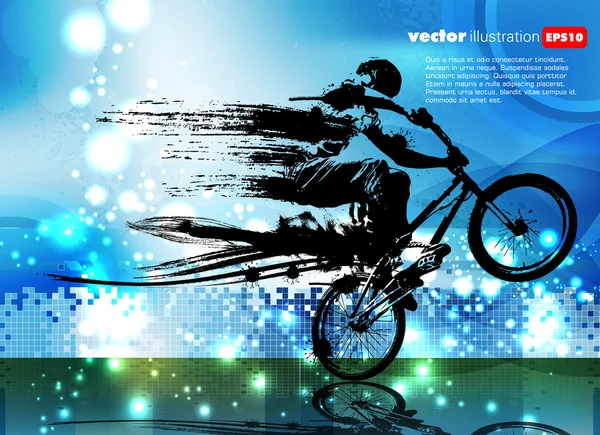 Sport illustration background — Stock Vector