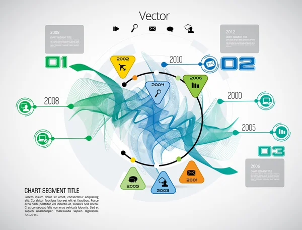 resimde Infographic arka plan 