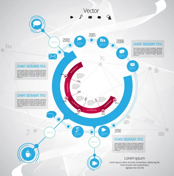 Εικονογράφηση infographics επιχειρήσεων — Διανυσματικό Αρχείο