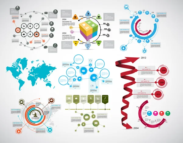 resimde Infographic arka plan  