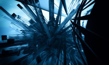 3d fütürist soyut arkaplan 