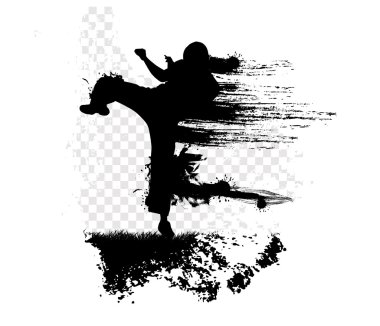 Karate spor arka plan