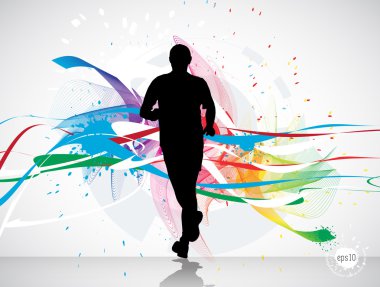 Spor Çalıştırıcısı illüstrasyon