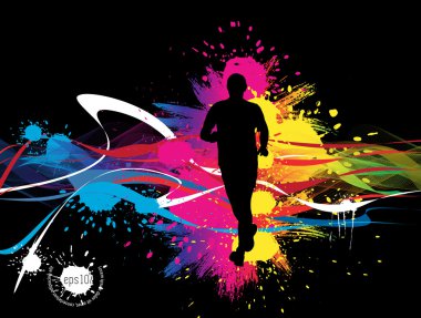 Spor Çalıştırıcısı illüstrasyon