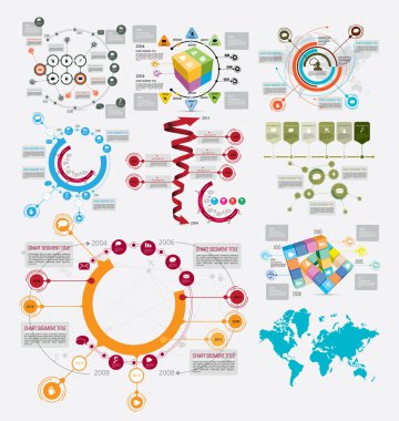 resimde Infographic uygunluğunu 