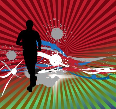 Spor Çalıştırıcısı arka plan 