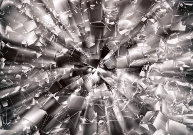 3D render, fütüristik arka plan 