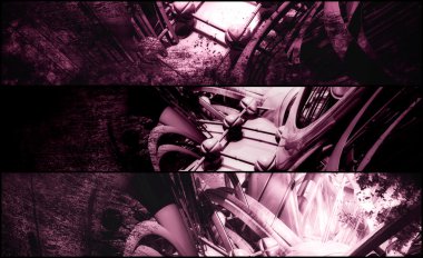 3D render, arka plan tasarımı