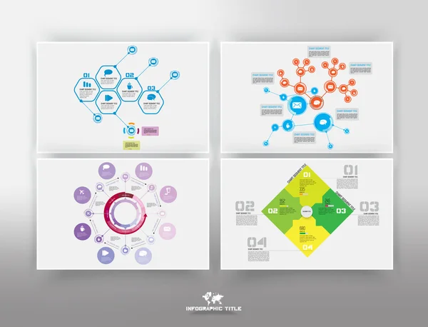 Infografische Geschäftsvorlage — Stockvektor