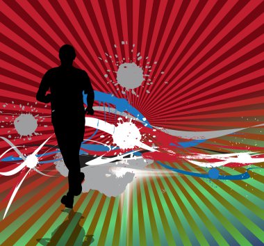 Maraton, spor illüstrasyon