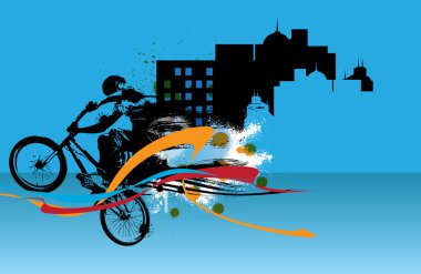 bmx sürücüsü resmi 