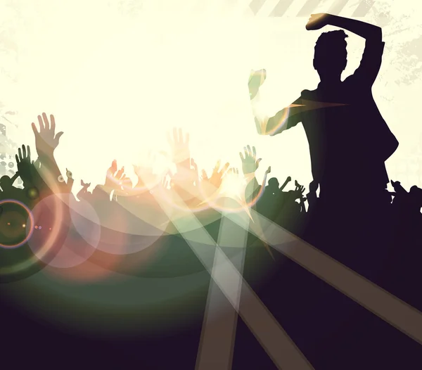 Concert, disco party. — Stock Photo, Image