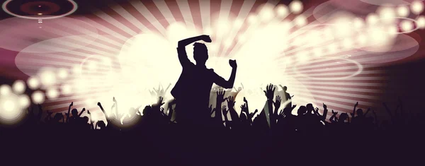 Concert, disco party. — Stock Photo, Image